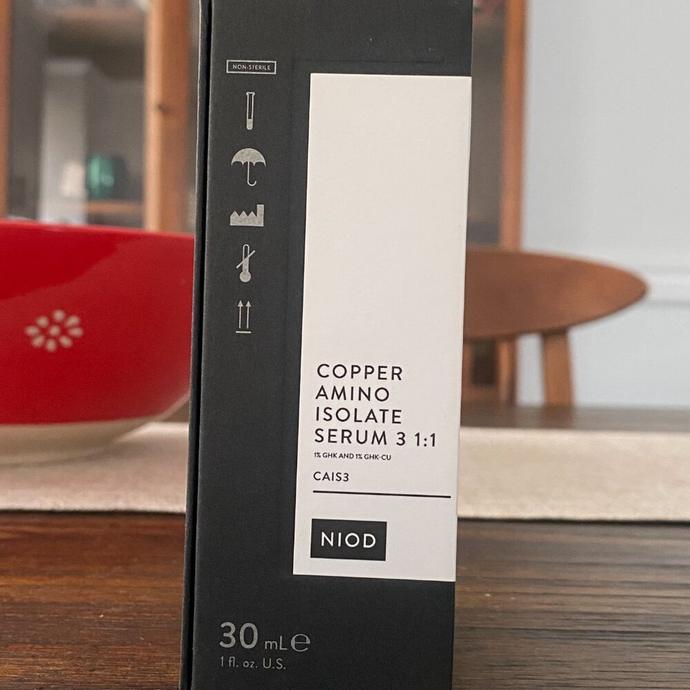 ✨ 30ML NIOD Copper Amino Isolate Serum 3:1:1 – Brand New!